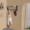 Sorbus Floating Wall Shelf with Hooks for Entryway, Bathroom, Bedroom, Kitchen, or Mudroom